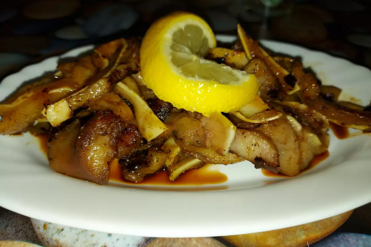 Pan-Fried Pork Ears