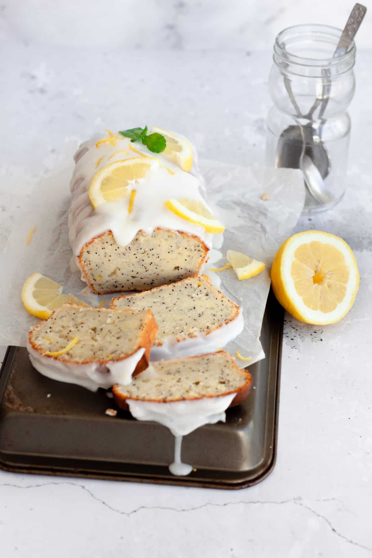 Lemon Poppyseed Yogurt Cake