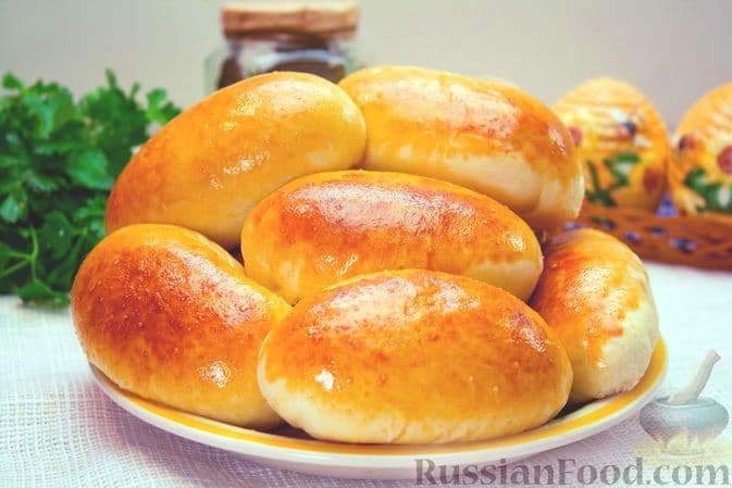 Yeast Potato Pies (Oven-Baked)