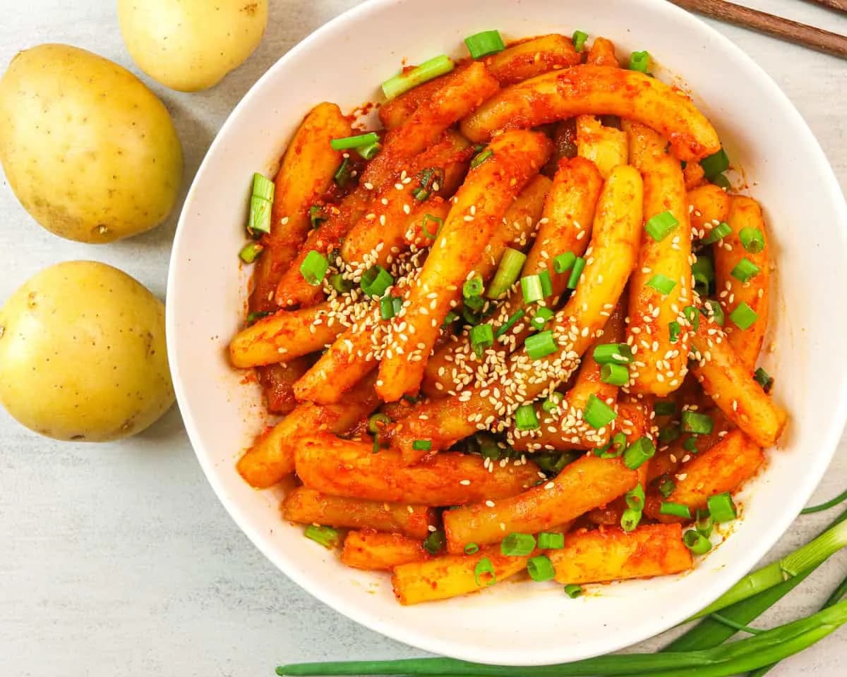 Spicy Potato Noodles