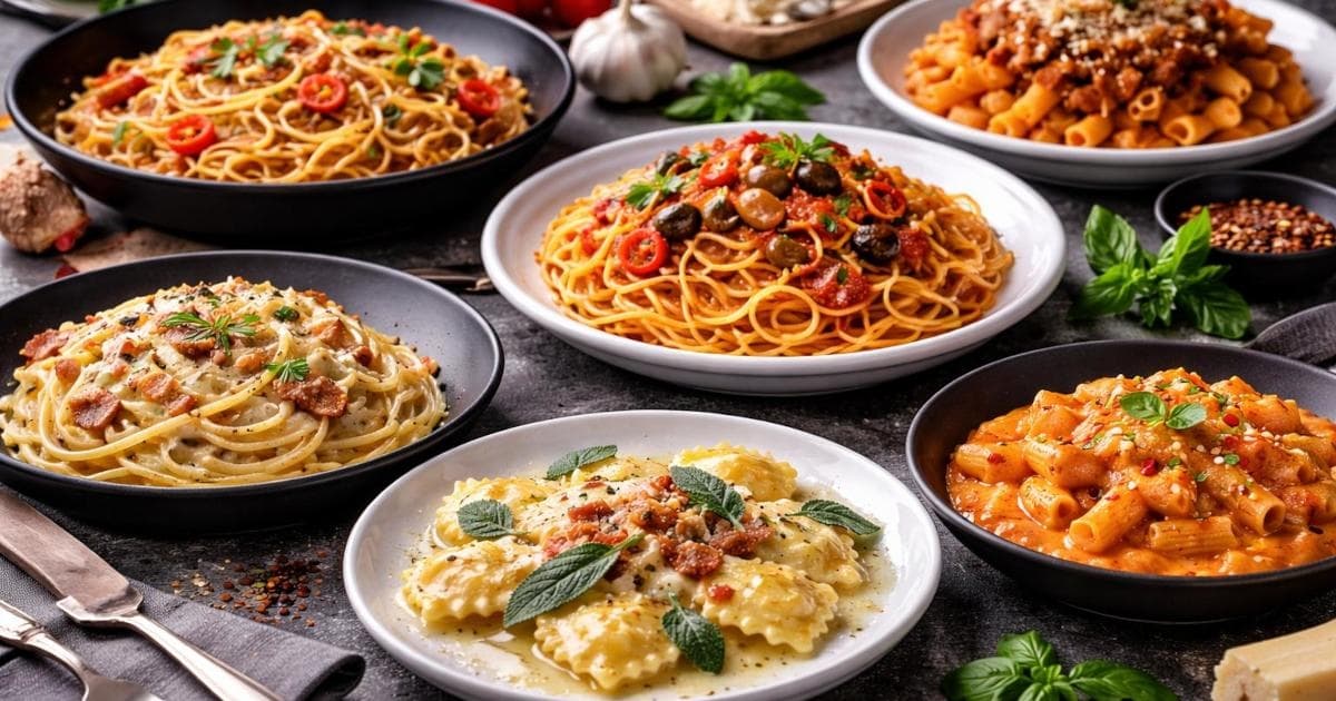 Rigatoni ai 4 formaggi
