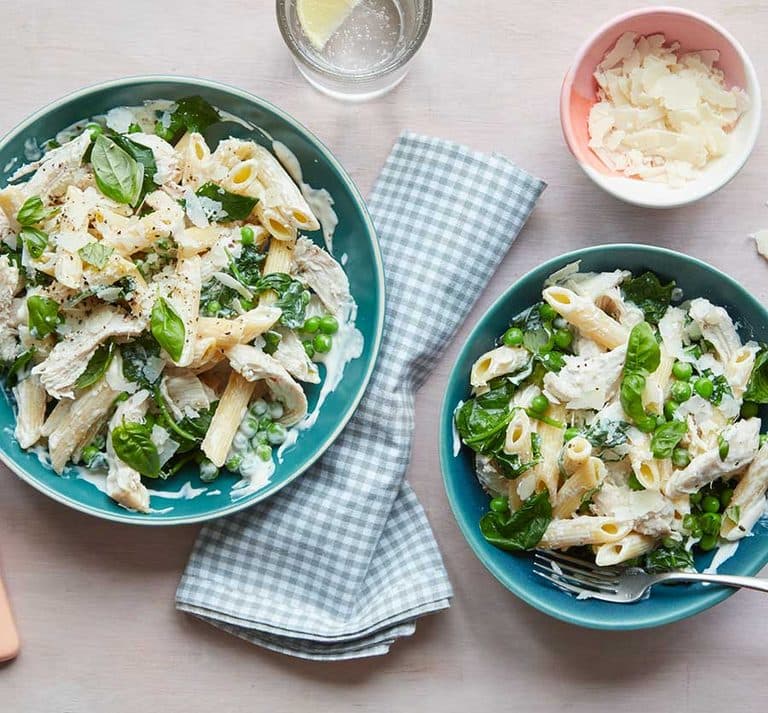 Creamy chicken pasta