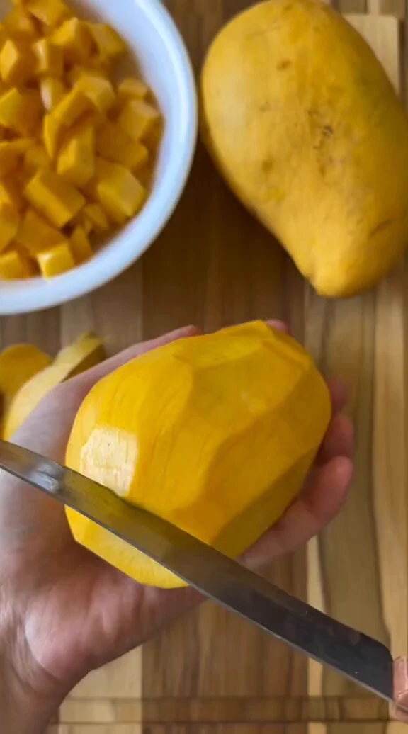 Mango Flavored Mochi