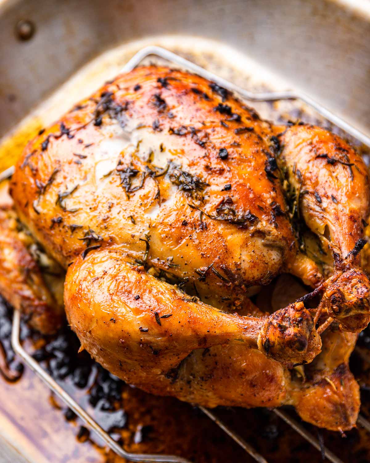 Garlic Butter Roast Chicken