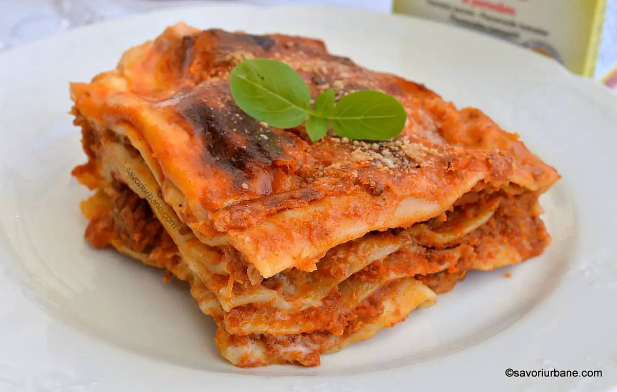 Lasagne alla bolognese – rețeta tradițională italiană