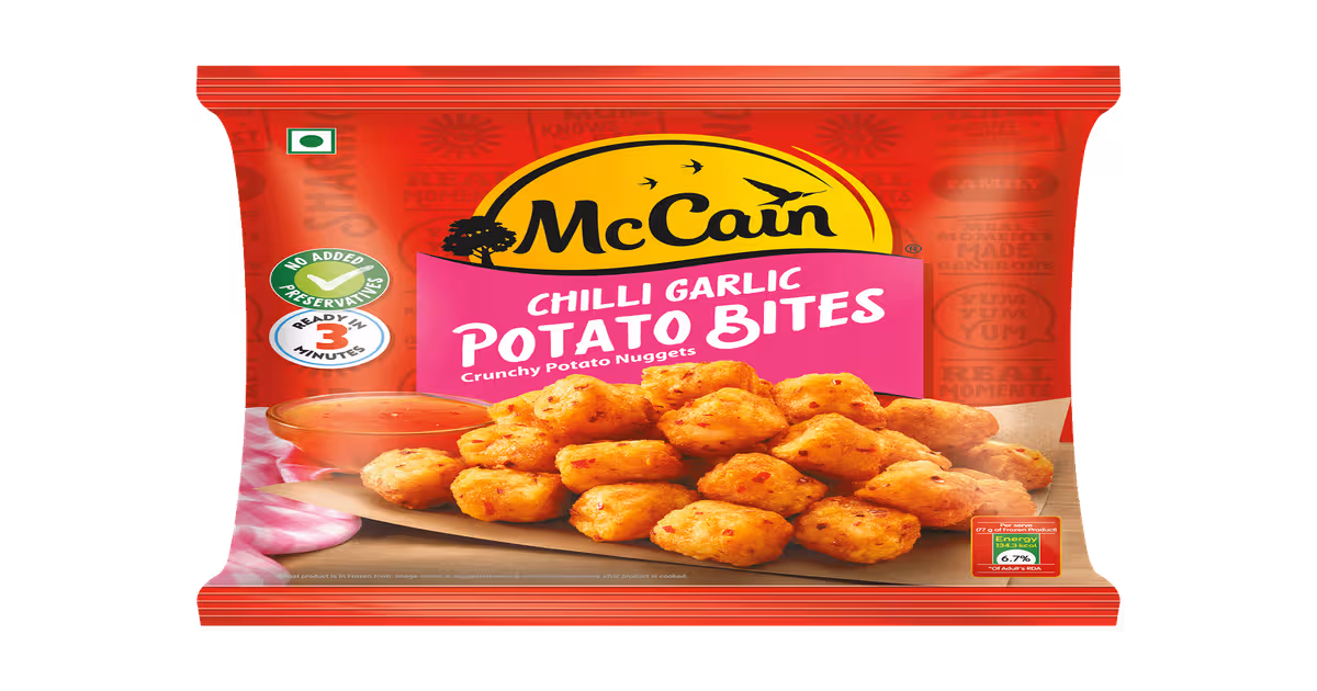 Mccain Chilli Garlic Potato Bites